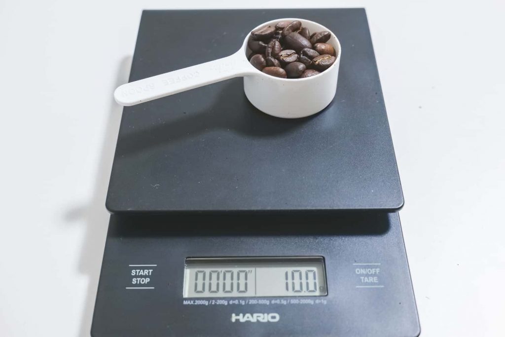 コーヒースプーン計量 (2)
